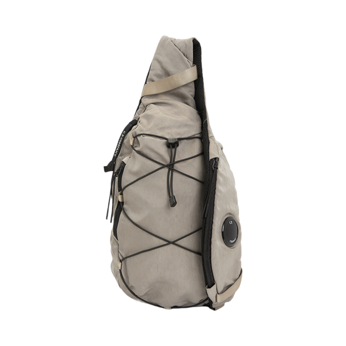C.P. 컴퍼니 크로스백 베이지 그레이 - 25SS(C.P. Company Cross Bag Beige Gray - 25SS)