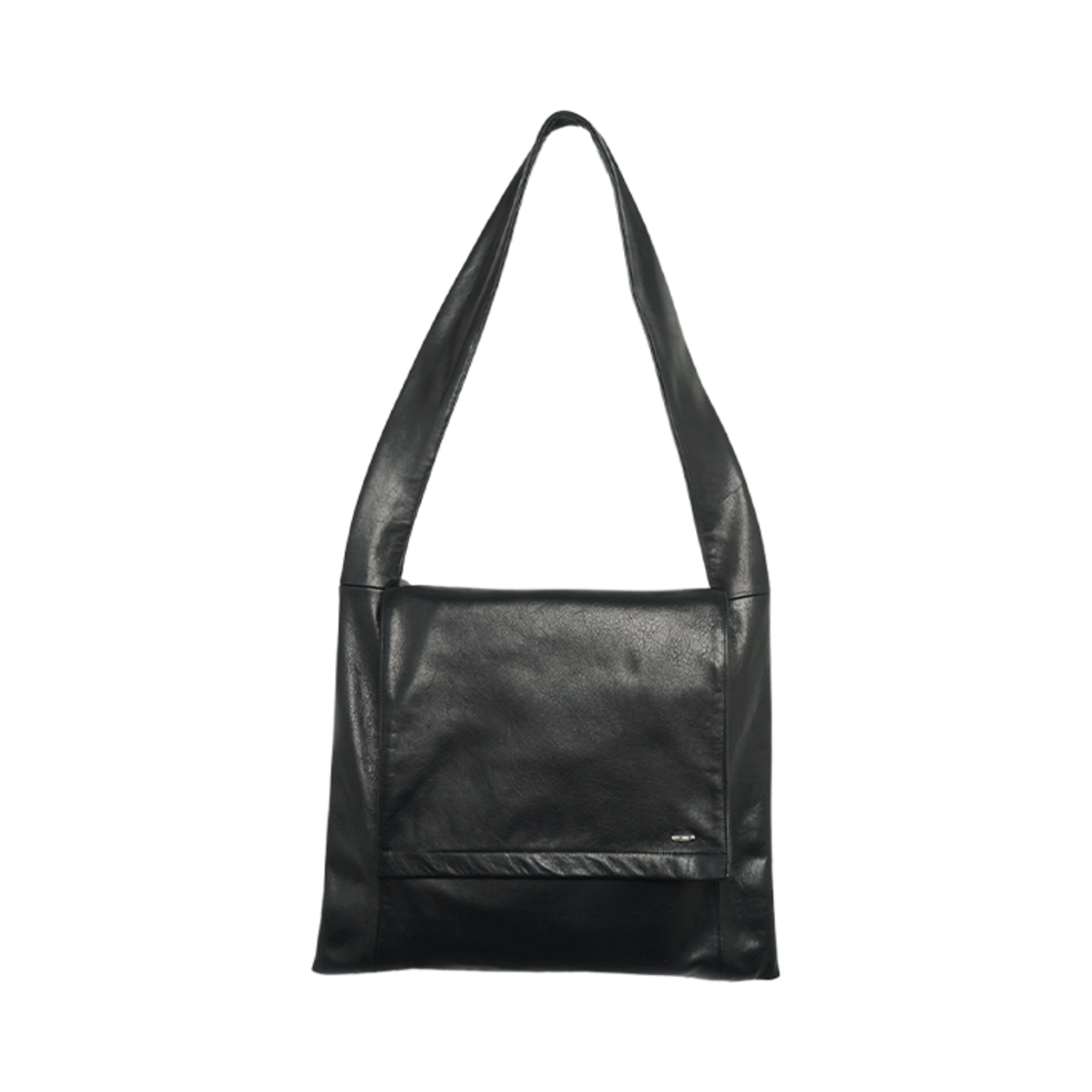 A4248SMB Our Legacy Slim Bag Malleable Black Bull Hide