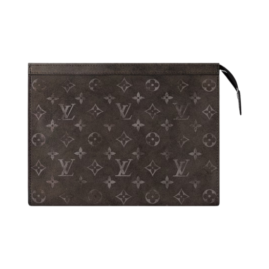 Louis Vuitton Pochette Voyage MM Monogram Black White