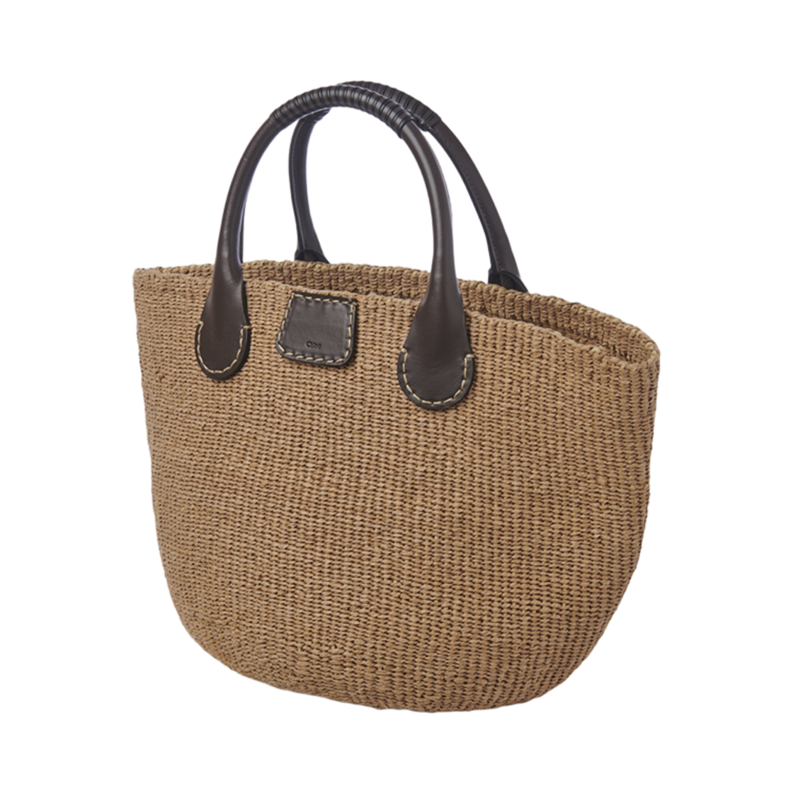 끌로에 x 에레스 팔마 라지 베스킷 솜버 브라운(Chloe x Eres Palma Large Basket Somber Brown) - 3