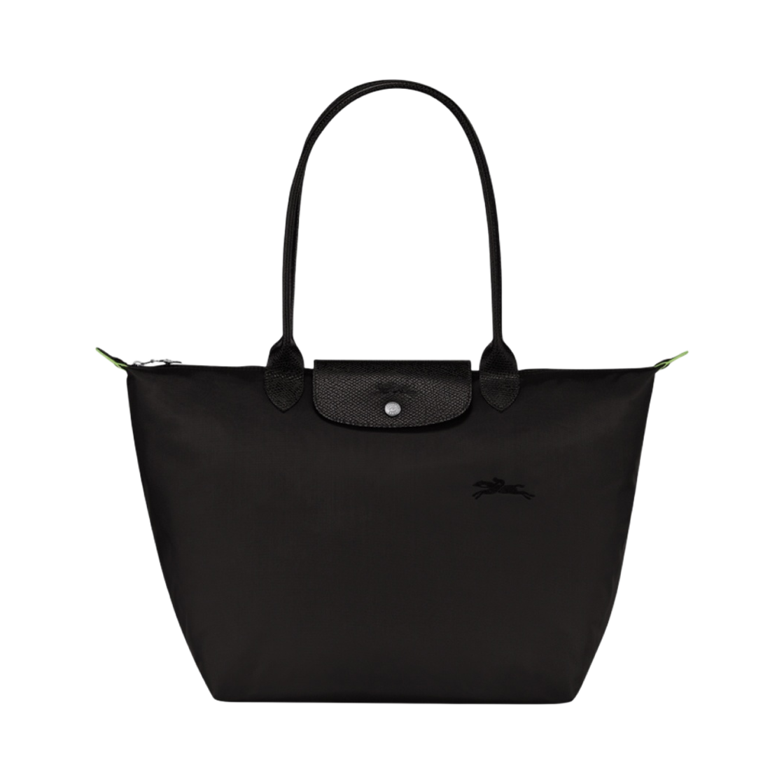 롱샴 르 플리아쥬 그린 토트백 L 블랙(Longchamp Le Pliage Green Tote Bag L Black)
