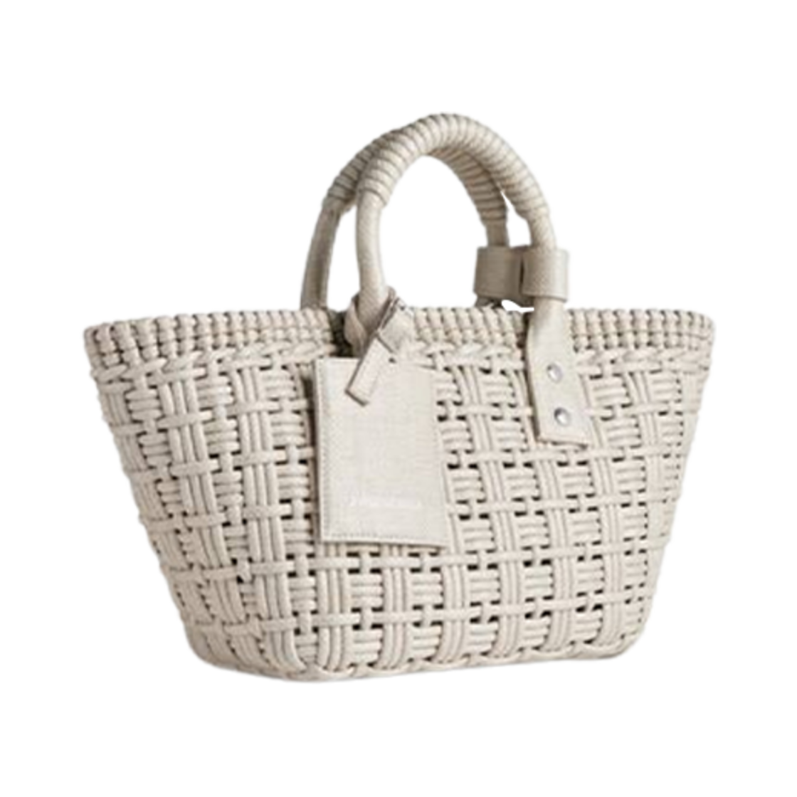 발렌시아가 비스트로 XS 베스킷 스트랩 오프 화이트(Balenciaga Bistro XS Basket with Strap Off White) - 2