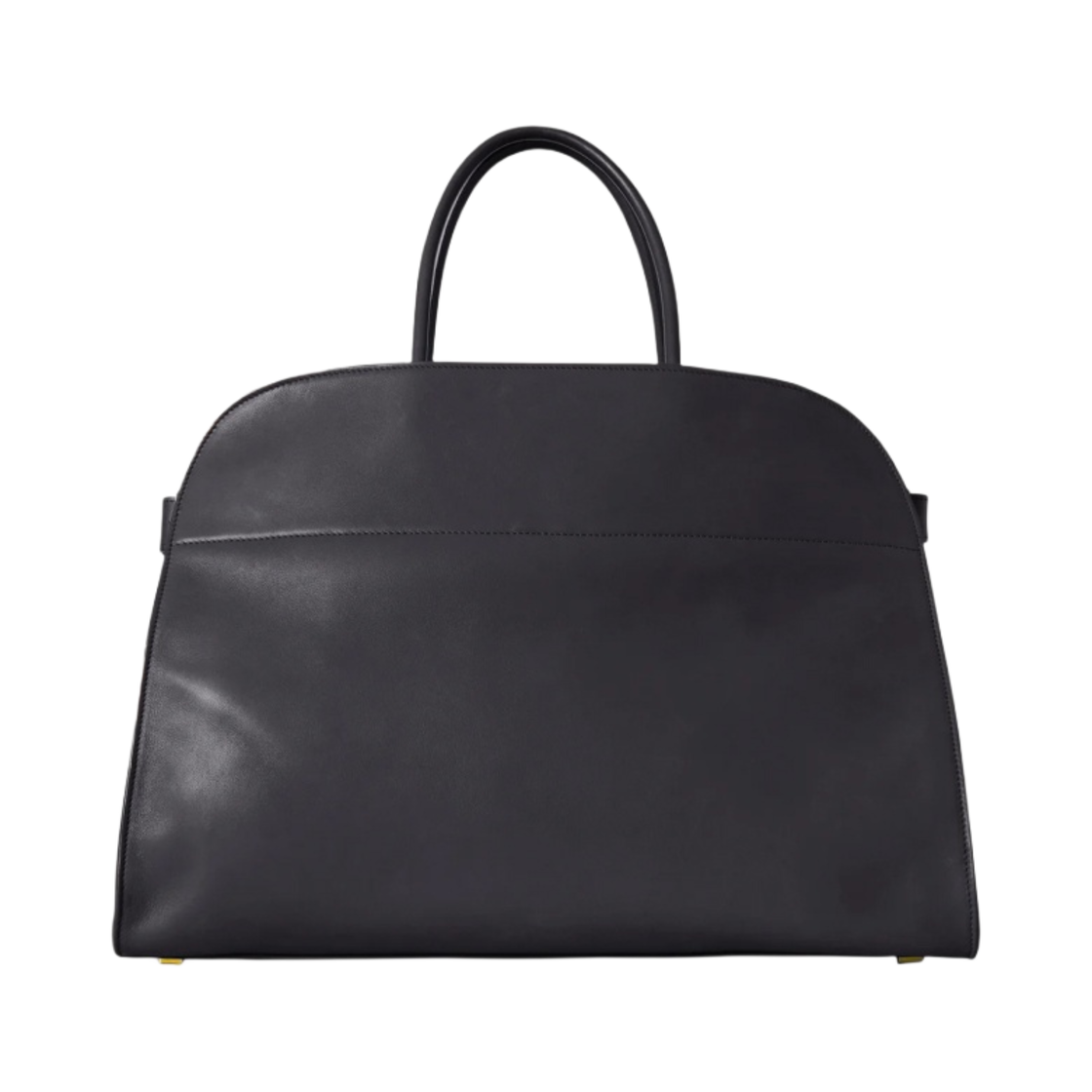 더 로우 마고 17 레더 백 블랙