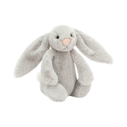 Jellycat Bashful Bunny Small Silver