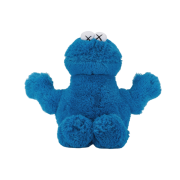 Uniqlo x Kaws Sesame Street Cookie Monster Plush Toy Blue