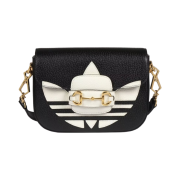 Gucci x Adidas Horsebit 1955 Mini Bag Black White