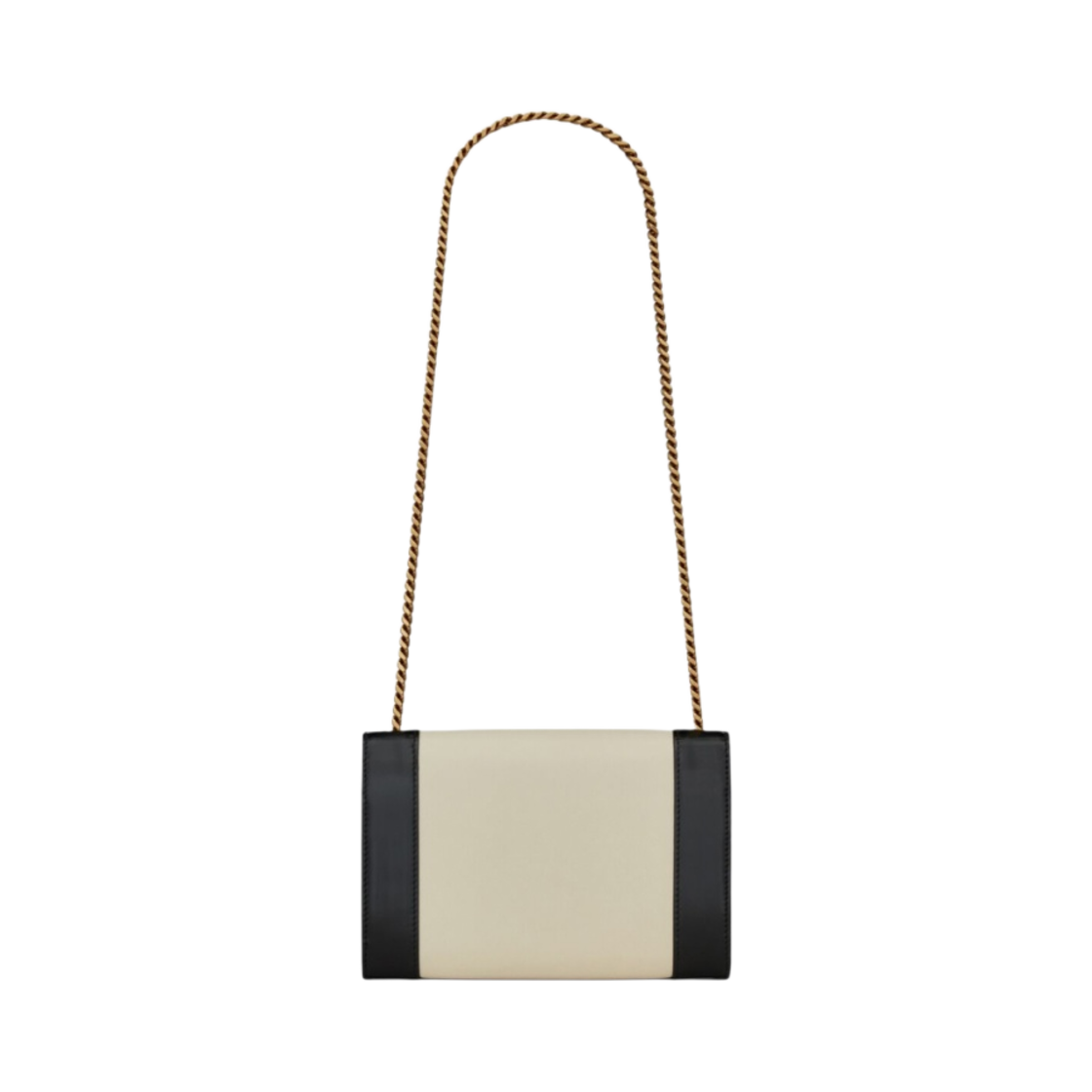 생로랑 스무스 앤 샤이니 레더 스몰 케이트 오프 화이트 블랙(Saint Laurent Small Kate in Smooth and Shiny Leather Off White Black) - 2