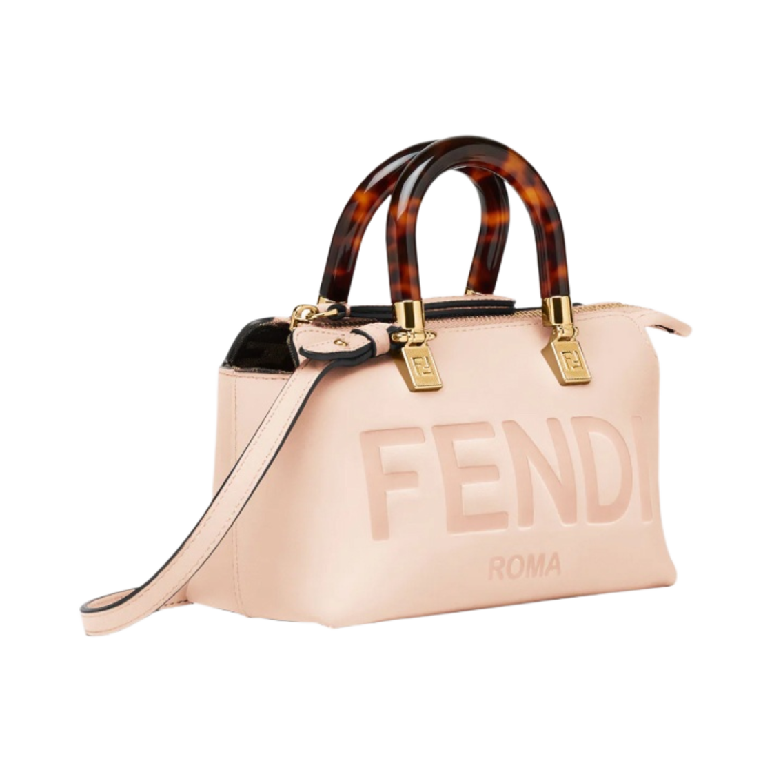 펜디 바이 더 웨이 레더 스몰 보스턴백 페일 핑크(Fendi By The Way Leather Small Boston Bag Pale Pink) - 2