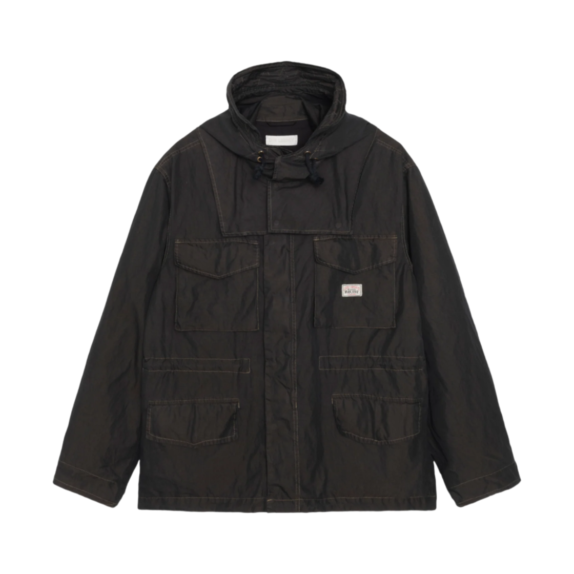 WS4231RSBS Stussy x Our Legacy Work Shop Ranger Jacket Soot Black Solaro