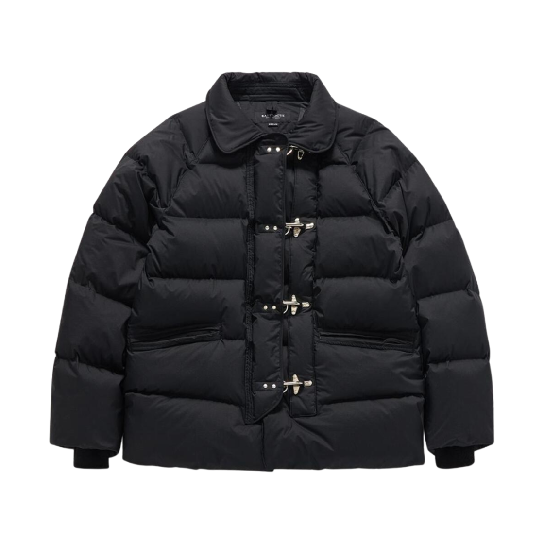 이스트로그 파이어맨 다운 자켓 블랙(Eastlogue Fireman Down Jacket Black)