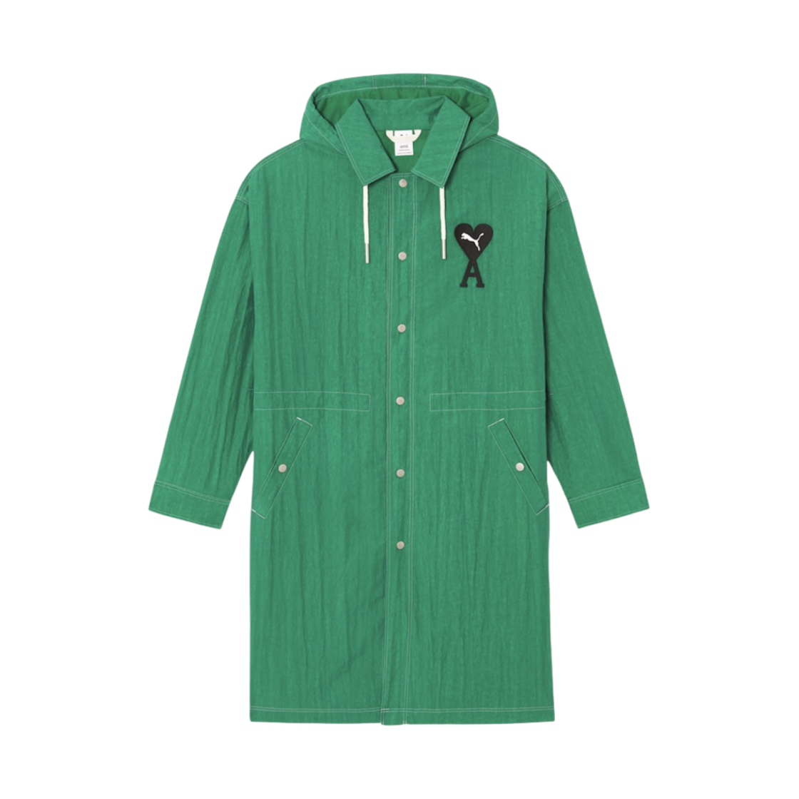 푸마 x 아미 라이트웨이트 자켓 버던트 그린(Puma x AMI Lightweight Jacket Verdant Green)