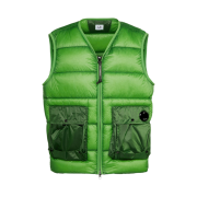 C.P. Company D.D. Shell Down Vest Classic Green - 23FW