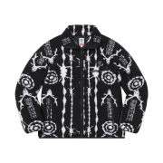 Supreme x South2 West8 Fleece Jacket Black - 21SS