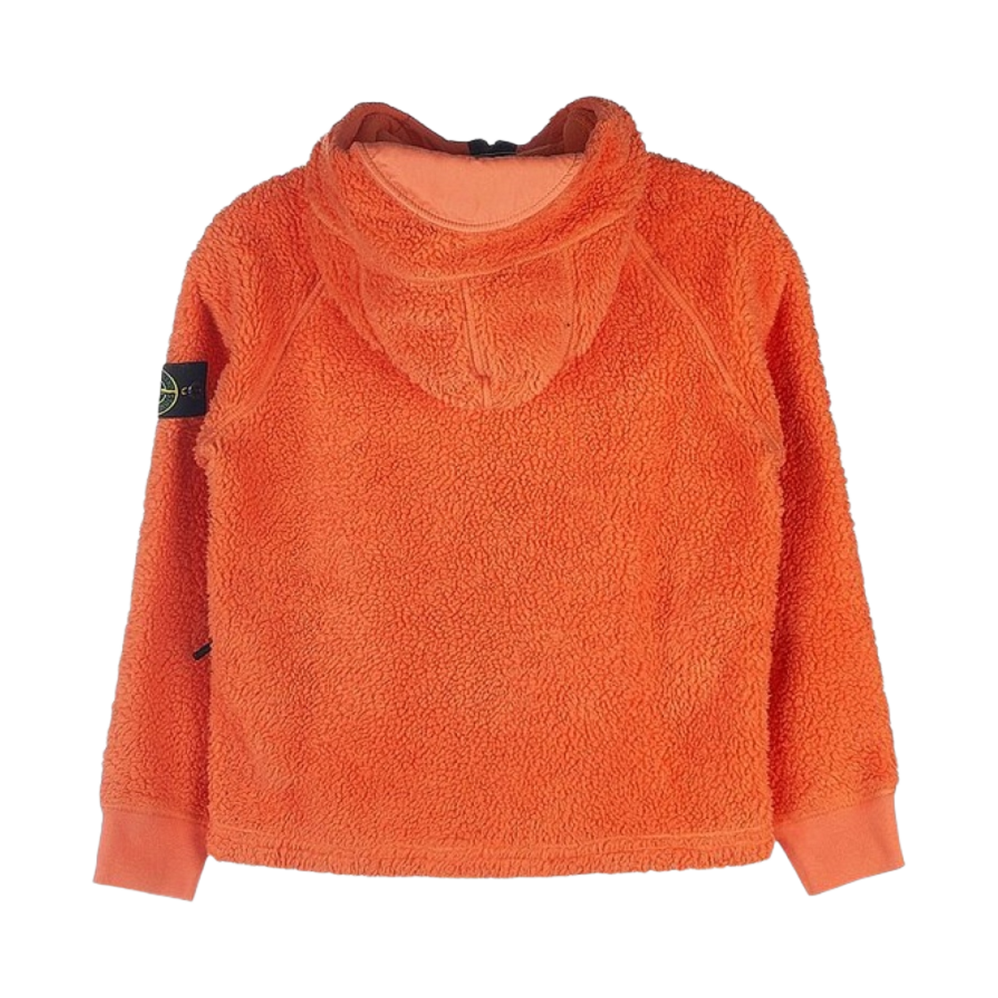 (키즈) 스톤 아일랜드 60343 테리 코튼 파일 가먼트 다이 후드 집업 오렌지 - 22FW((Kids) Stone Island 60343 Terry Cotton Pile Garment Dyed Hooded Full Zip Sweatshirt Orange - 22FW) - 2