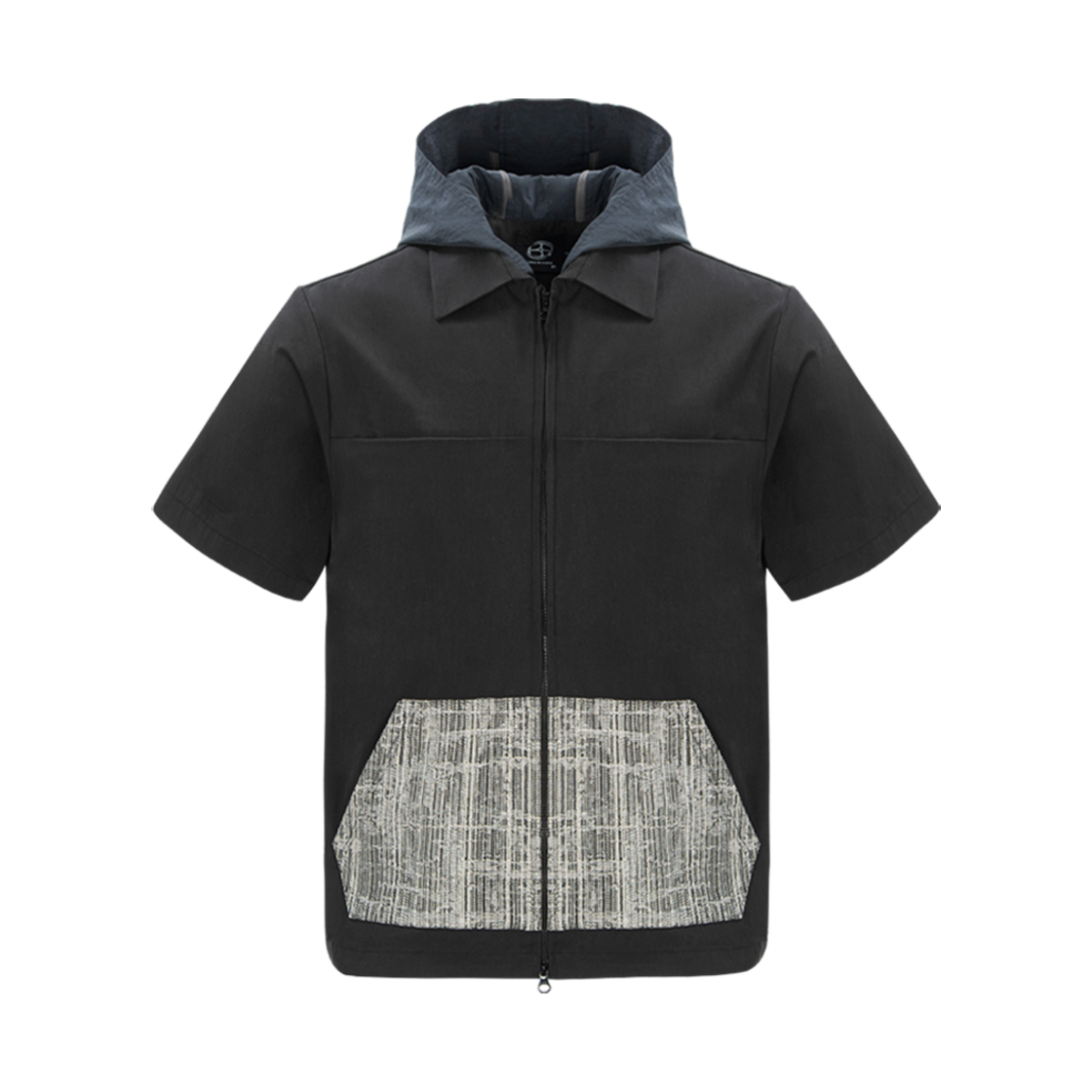 25SS0514 BP2DISORDER 2way 01 Reversible Hood Jacket Black