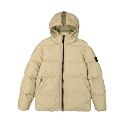 Stone Island 44132 Naslan Light Watro Down Jacket Beige - 22FW