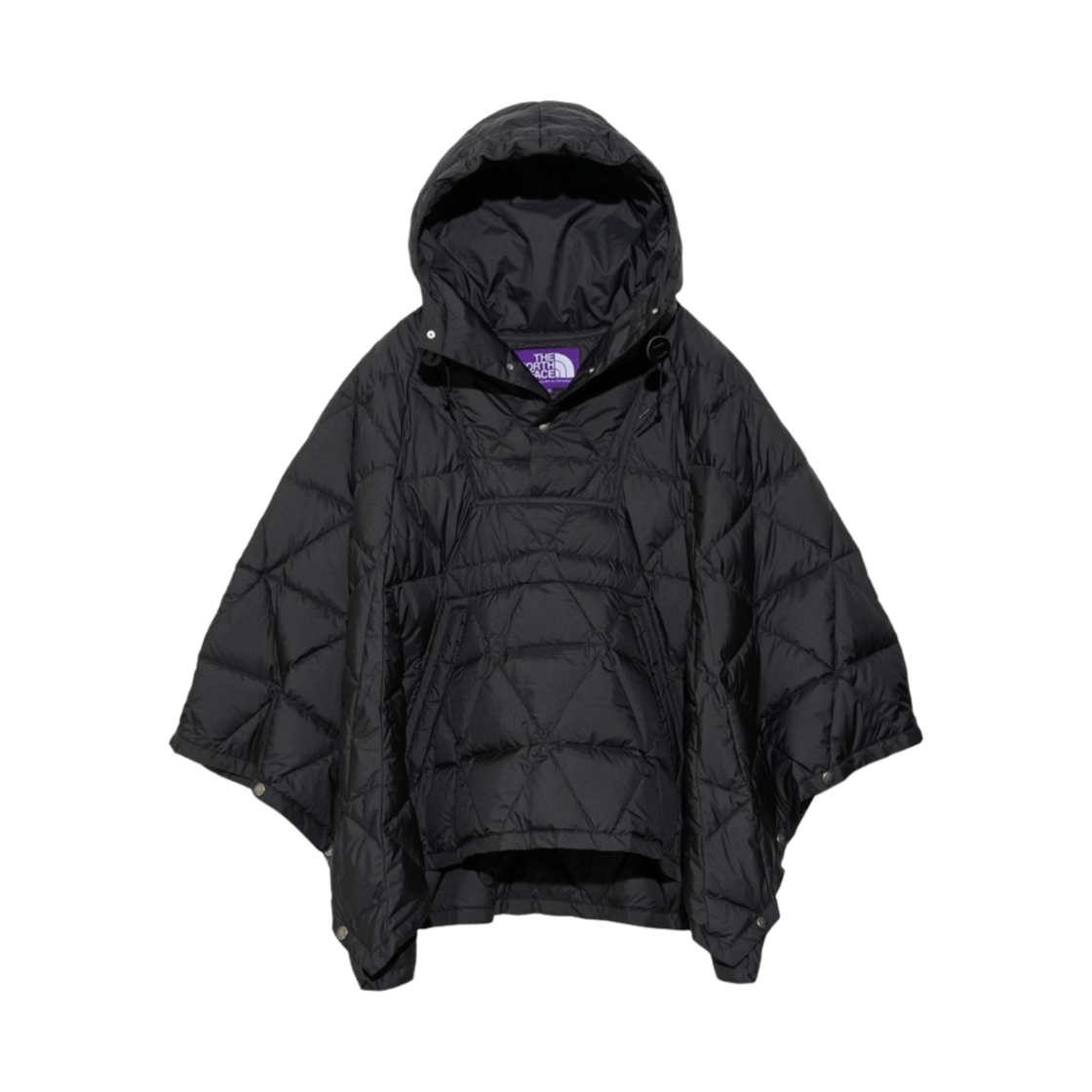 ND2365N The North Face Purple Label Field Down Poncho Black