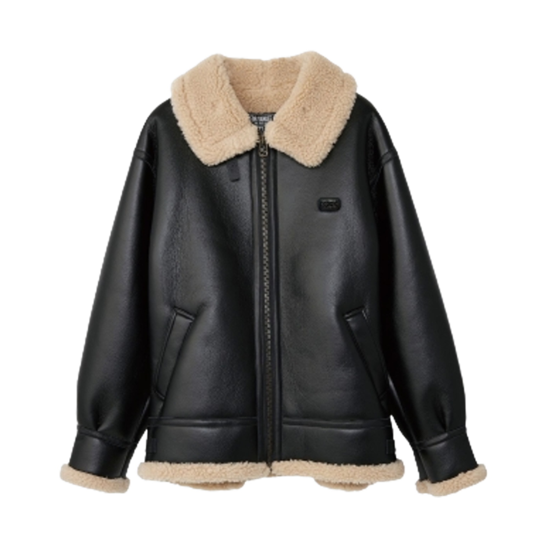 02243AB01 Hysteric Glamour B-3 Flight Jacket Black