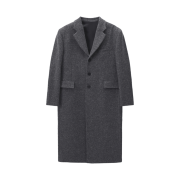 STU Back Button Single Coat Grey