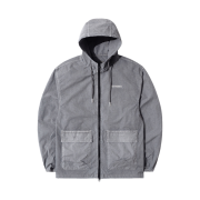 QT8 Garments BN Pigment Hoodie Windbreaker Grey