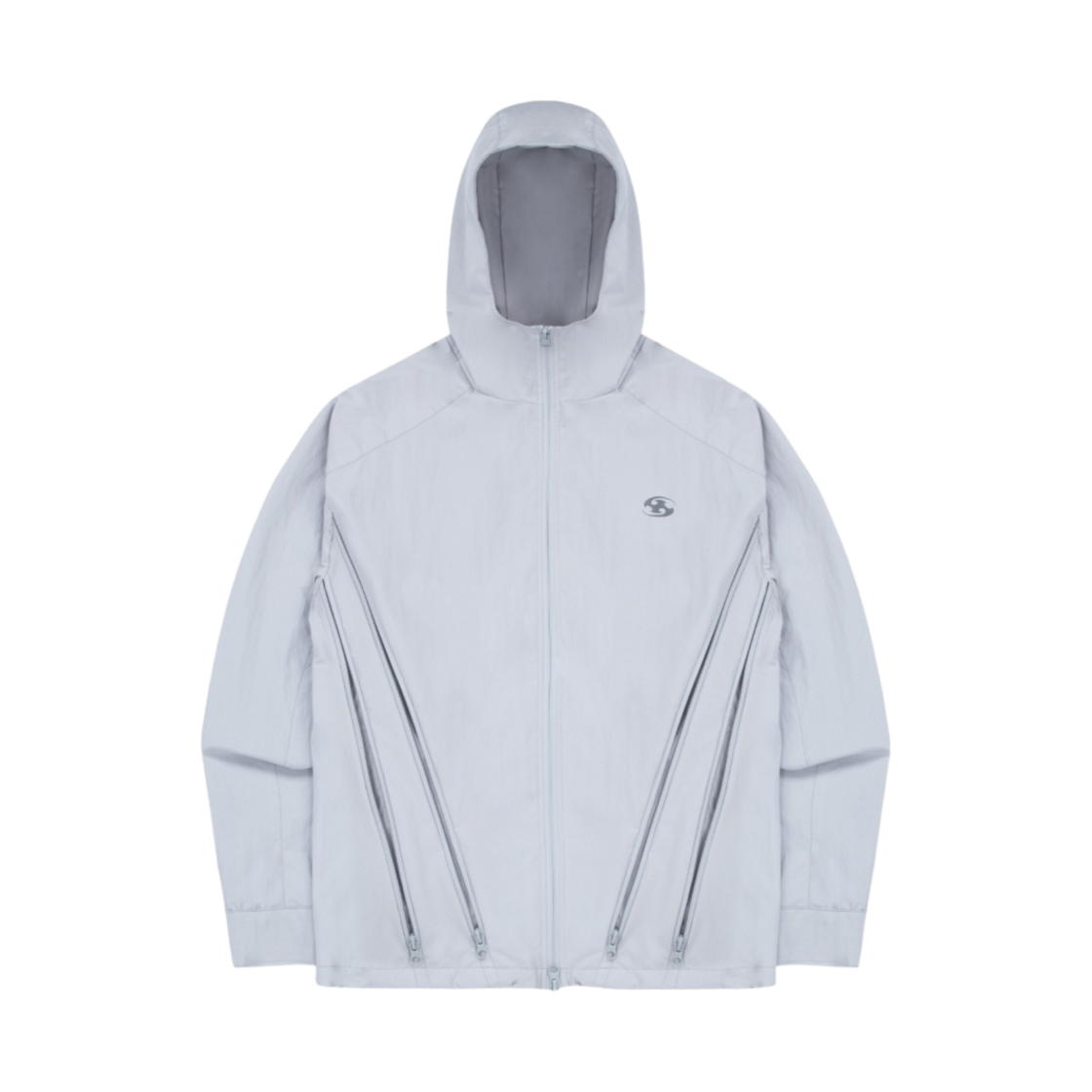 산산기어 지퍼 자켓 라이트 그레이 - 22FW(Sansan Gear Zipper Jacket Light Grey - 22FW) - 2