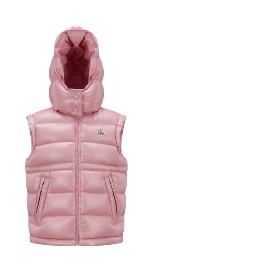(키즈) 몽클레르 아니아 다운 베스트 라이트 핑크 - 23FW((Kids) Moncler Ania Down Vest Light Pink - 23FW) - 1
