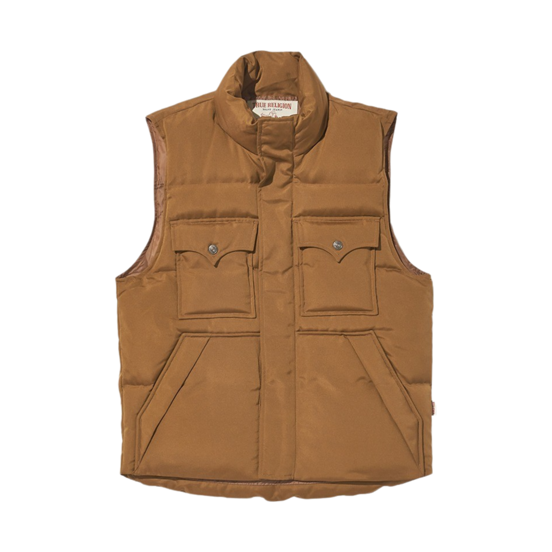 TR23FWPV01UBR True Religion Mil Armor Vest Brown