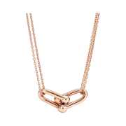 Tiffany & Co. Tiffany Hardwear Double Link Pendant Rose Gold