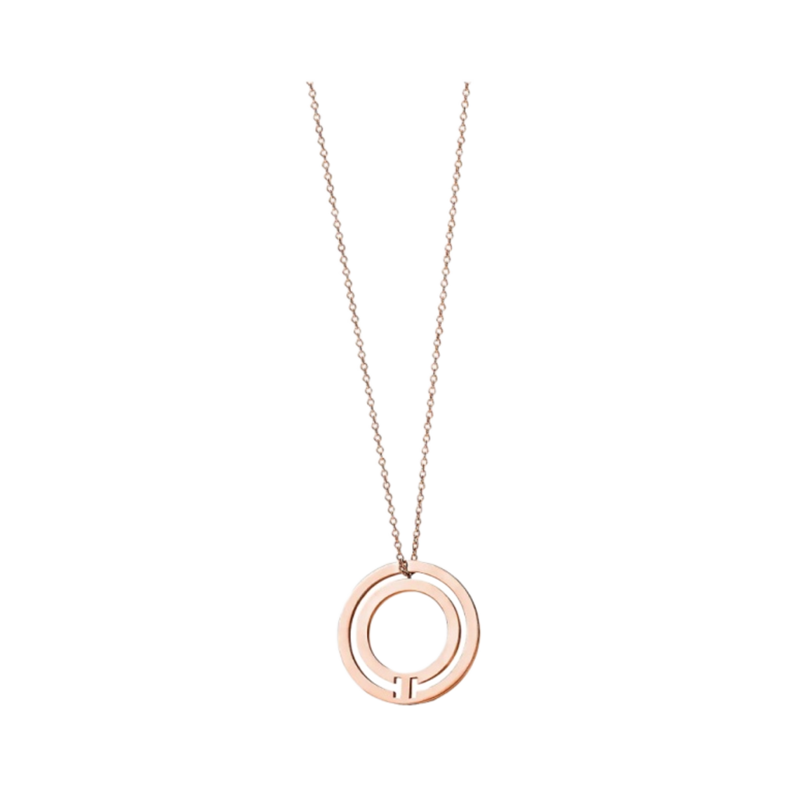 티파니 앤 코 T 써클 펜던트 로즈 골드(Tiffany & Co. T Circle Pendant Rose Gold) - 2