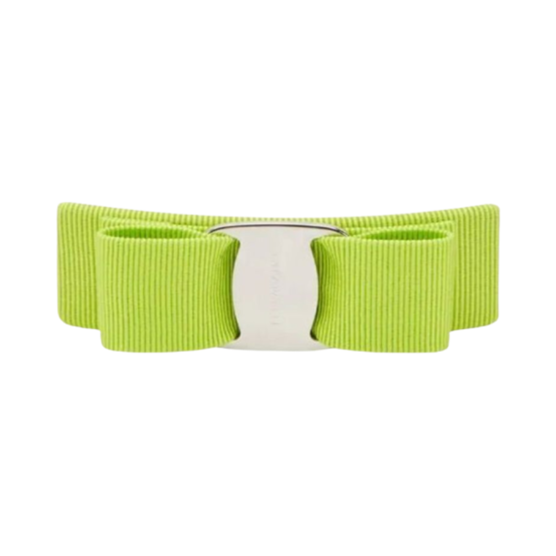 340434-776396 (W) Ferragamo Vara Bow Hair Clip Light Green