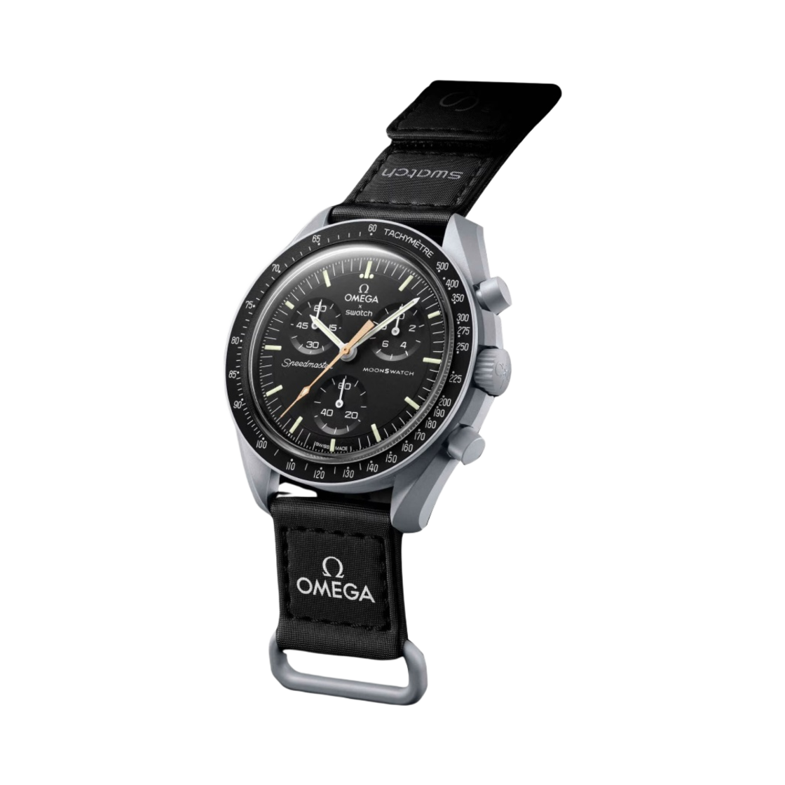 스와치 x 오메가 바이오세라믹 문스와치 미션 투 더 문 문샤인 골드 하베스트 문(Swatch x Omega Bioceramic MoonSwatch Mission To The Moon Moonshine Gold Harvest Moon)