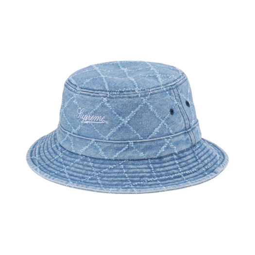 Supreme Punched Denim Crusher Washed Indigo - 23FW