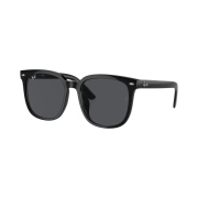 Ray-Ban RB4401D Polished Black Frame Dark Grey Classic Lenses Low Bridge Fit