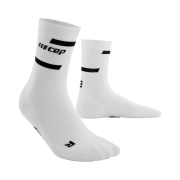 CEP The Run Mid Cut Socks 4.0 White