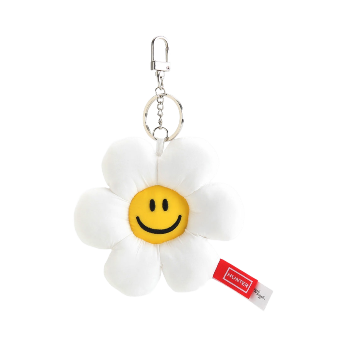 헌터 x 위글 위글 토이 키링 화이트(Hunter x Wiggle Wiggle Toy Keyring White)