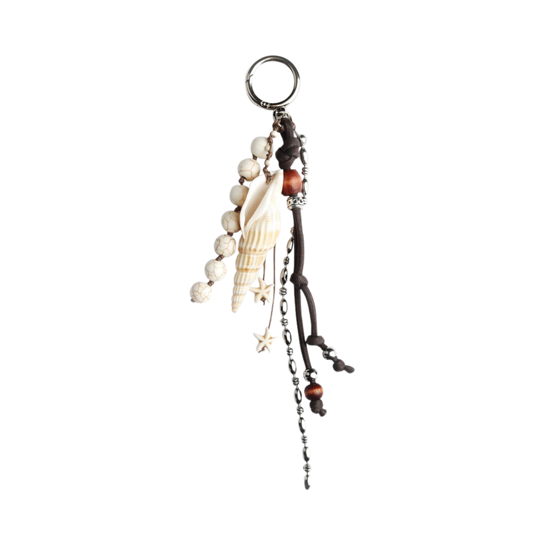 2024HS01KC01 Rubati Totem of Nereides Key Chain Brown