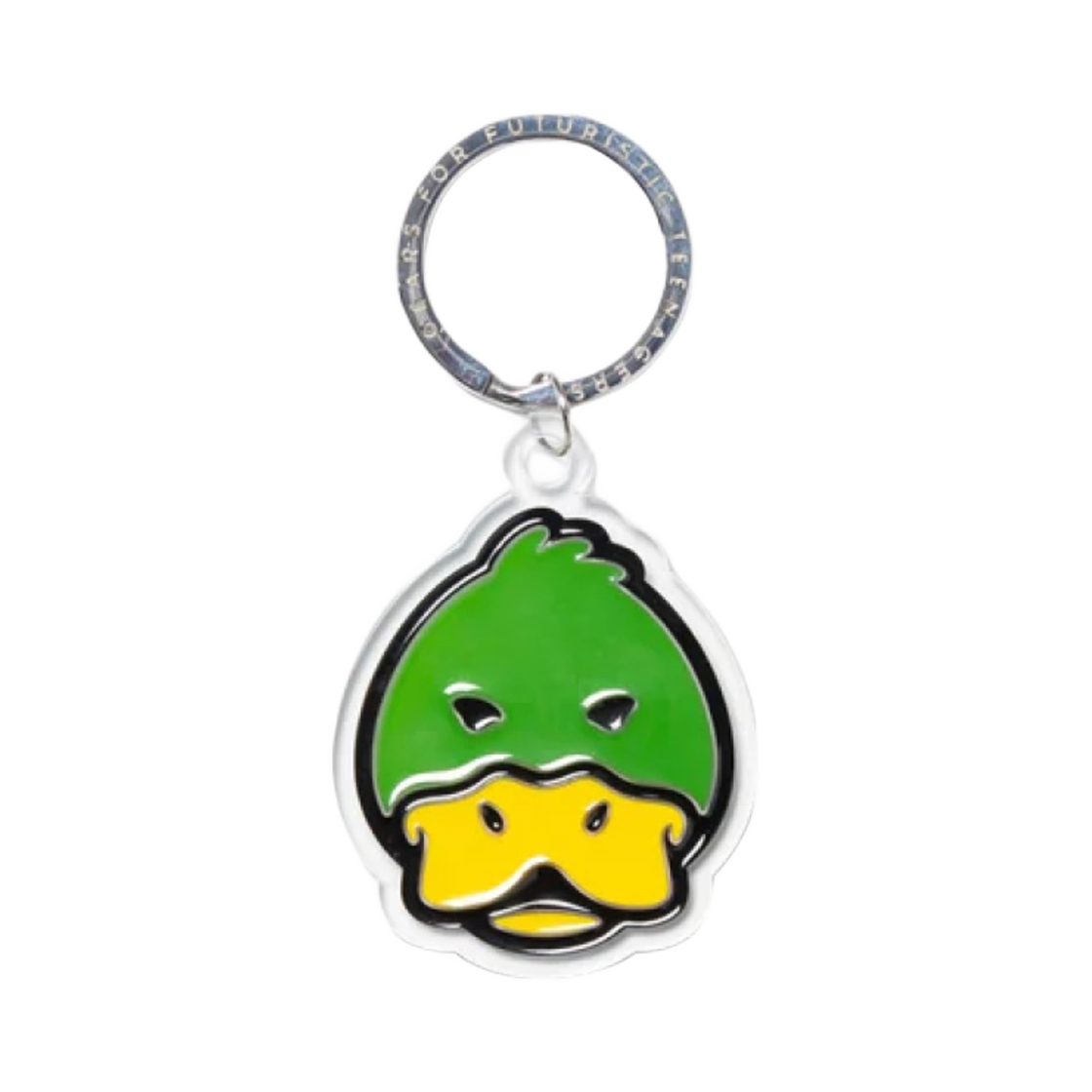 휴먼 메이드 아크릴 애니멀 키링 그린