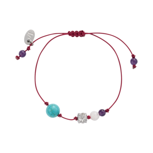 Nff453 Nff Earth Blend Bracelet Red