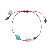 Nff Earth Blend Bracelet Red