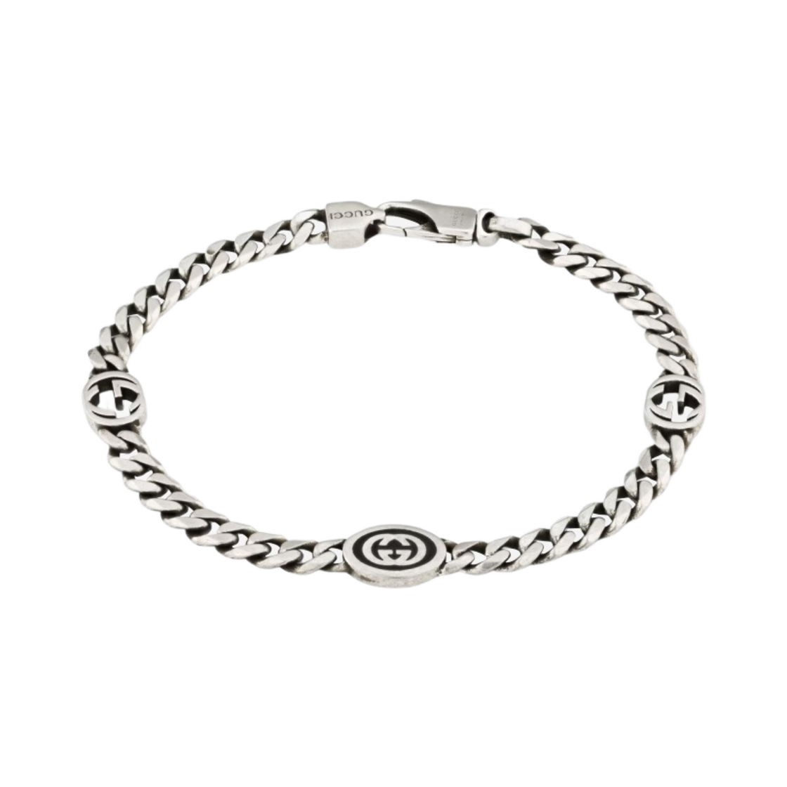 구찌 인터로킹 G 브레이슬릿 실버(Gucci Interlocking G Bracelet Silver)