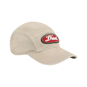 Diesel C-Sindre Treated Baseball Cap with Logo Patch White