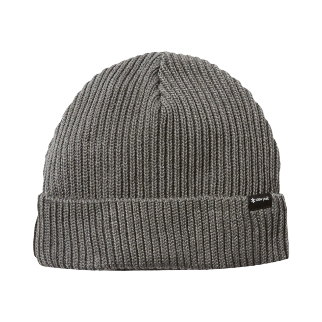 AC-23AU205 Snow Peak Pe/Co Knit Cap Gray