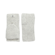 (W) UGG Cozy Knit Flip Mitten Grey Heather