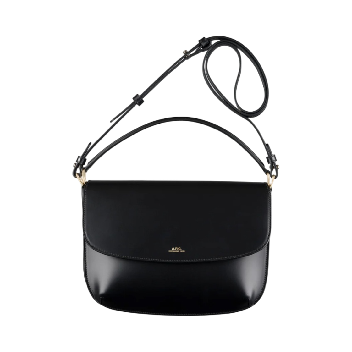 아페쎄 사라 숄더 A 스트랩백 블랙(A.P.C. Sarah Shoulder A Strap Bag Black) - 1