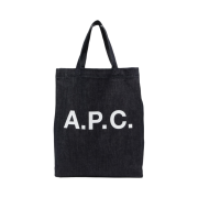 A.P.C. Lou Mini Tote Bag Indigo