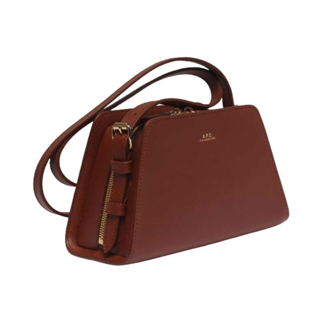 PXAWV-F61747-CAD A.P.C. Tetra Small Bag Nut Brown - #2