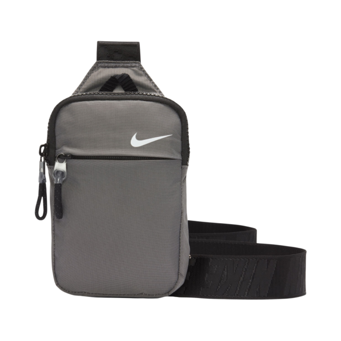 나이키 NSW 에센셜 힙 팩 스몰 1L 그레이 블랙(Nike NSW Essential Hip Pack Small 1L Grey Black) - 1