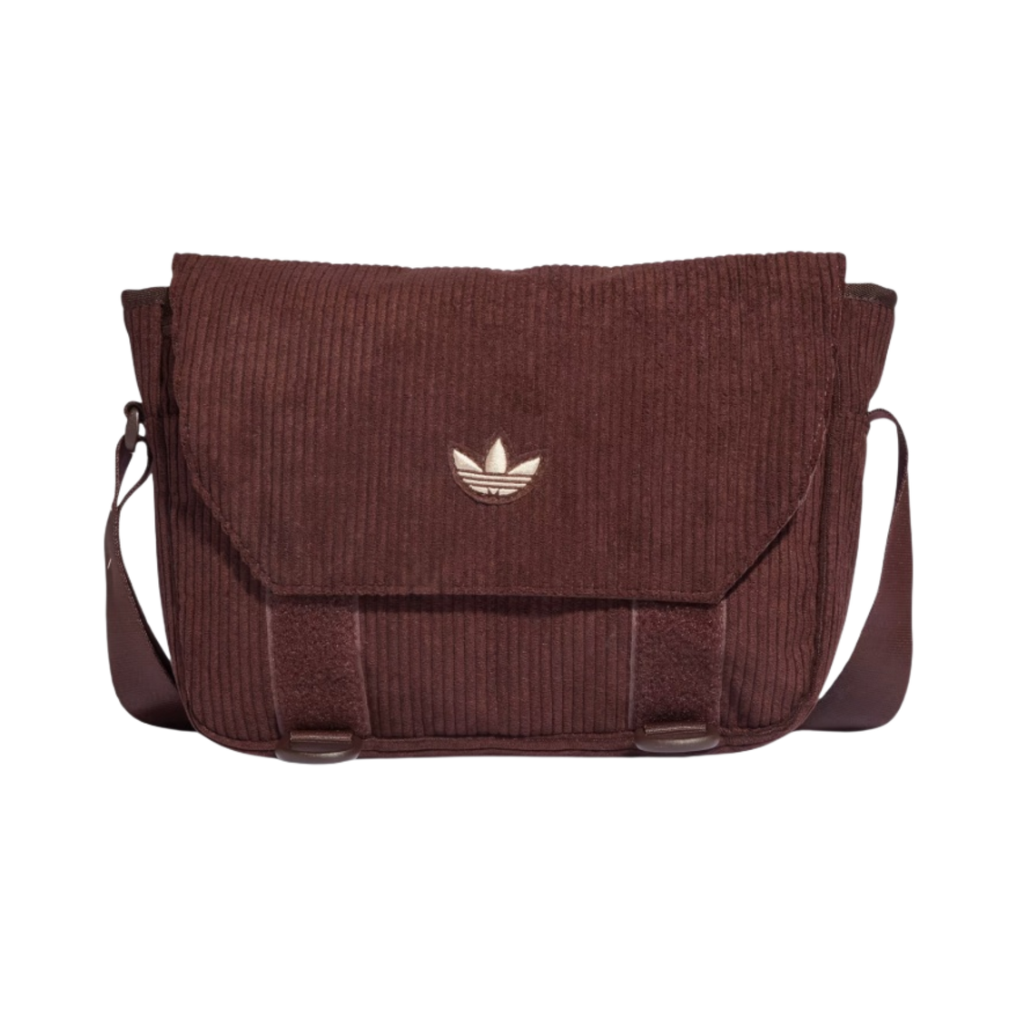아디다스 넥스트+ 코듀로이 메신저백 쉐도우 브라운(Adidas NEXT+ Corduroy Messenger Bag Shadow Brown)