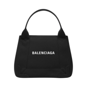 Balenciaga Navy Cabas XS Tote Bag Black