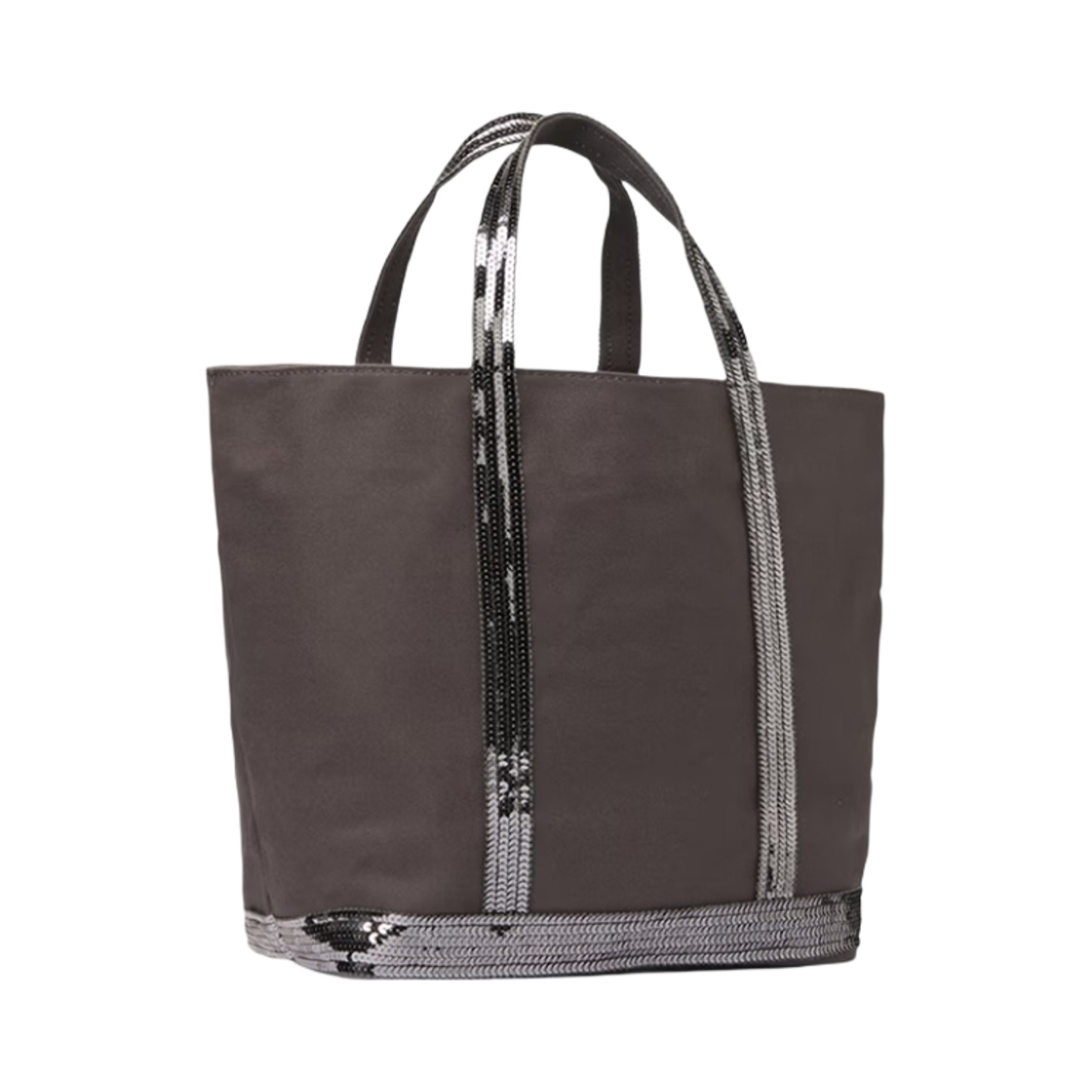 바네사 브루노 캔버스 M 카바스 토트백 앤트러사이트(Vanessa Bruno Canvas M Cabas Tote Anthracite) - 2